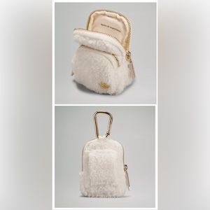 ✨lululemon Nano Clip-On, Light Ivory + Gold, NWT✨